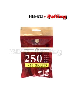 FILTROS GOLDEN FILTER 6MM BOLSA 300 - CAJA 15 UNI