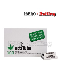 FILTROS ACTITUBE 8MM 100 FILTROS - CAJA 10 UNI