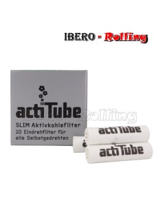 FILTROS ACTITUBE SLIM 7MM 10 FILTROS - CAJA 20 UNI