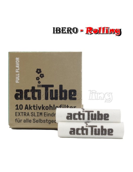 FILTROS ACTITUBE 6MM 10 FILTROS - CAJA 20 UNI