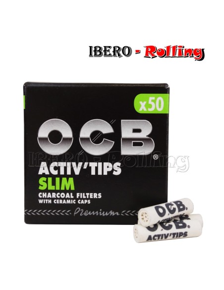 FILTROS OCB ACTIVTIPS CARBON 50 - CAJA 1 UNI