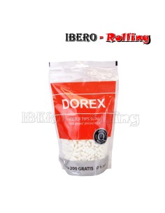 FILTROS DOREX SLIM 6MM 1000 FILTROS - CAJA 32 UNI