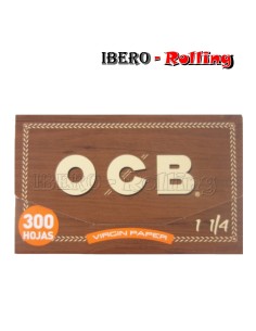 PAPEL OCB MARRÓN 300 78MM - CAJA 40 UNI