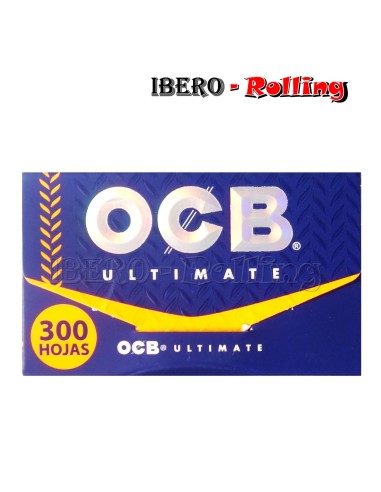 PAPEL OCB ULTIMATE 300 78MM - CAJA 40 UNI