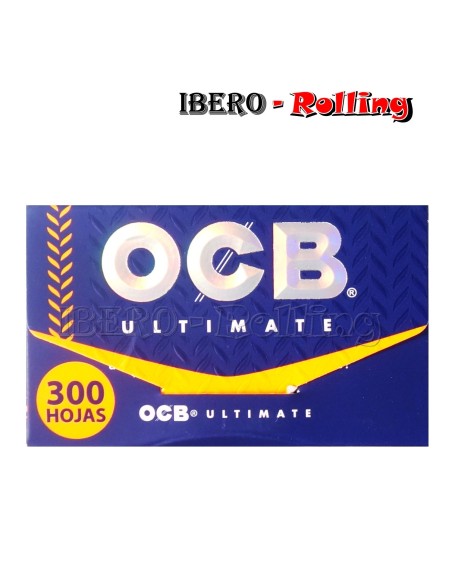 PAPEL OCB ULTIMATE 300 78MM - CAJA 40 UNI