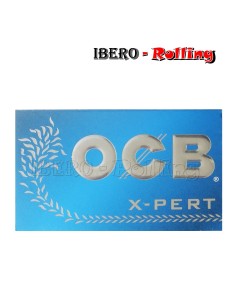 PAPEL OCB AZUL DOBLE 100 70MM - CAJA 25 UNI