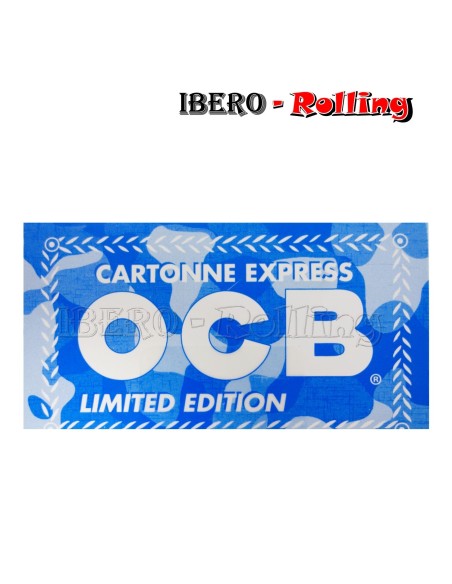 PAPEL OCB AZUL Nº1 CLASSIC DOBLE 100 70MM - CAJA 25 UNI