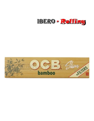 PAPEL OCB BAMBOO LARGO 32 110MM + TIPS