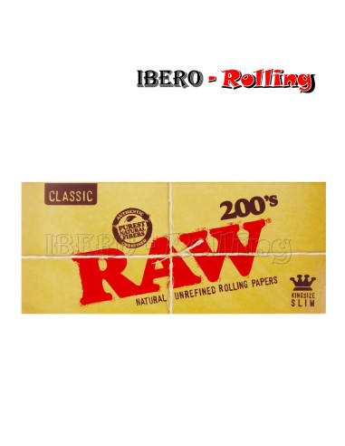 PAPEL RAW LARGO 200 110MM - CAJA 40 UNI