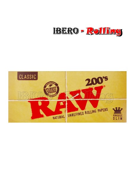 PAPEL RAW LARGO 200 110MM - CAJA 40 UNI
