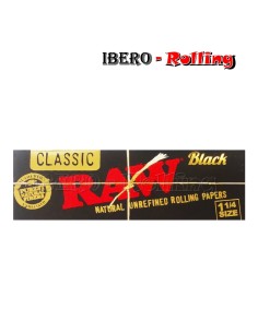 PAPEL RAW BLACK 50 78MM - CAJA 24 UNI