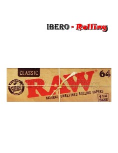 PAPEL RAW 64 78MM - CAJA 24 UNI