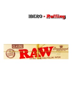 PAPEL RAW 50 LARGO 110MM + TIPS - CAJA 24 UNI