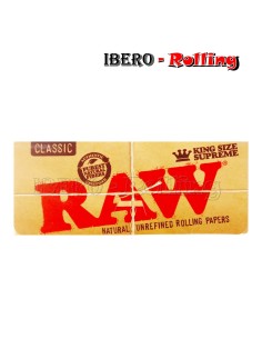 PAPEL RAW ARTESANO 32 78MM + TIPS - CAJA 15 UNI