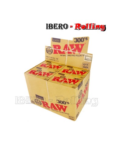 PAPEL RAW 300 78MM + LIBRITO 70MM - CAJA 46 UNI