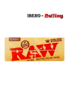 PAPEL RAW LARGO SUPREME 40 110MM - CAJA 24 UNI