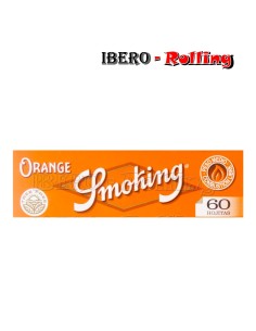 PAPEL SMOKING NARANJA 60 70MM - CAJA 50 UNI
