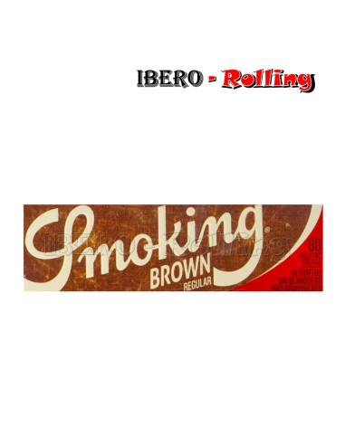 PAPEL SMOKING MARRÓN 60 70MM - CAJA 50 UNI