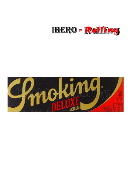PAPEL SMOKING NEGRO 50 78MM - CAJA 100 UNI