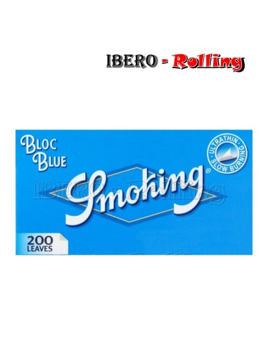 PAPEL SMOKING AZUL 200 - CAJA 20 UNI