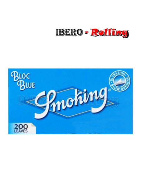 PAPEL SMOKING AZUL 200 - CAJA 20 UNI