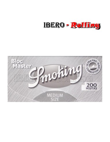 PAPEL SMOKING GRIS 200 78MM - CAJA 40 UNI