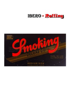 PAPEL SMOKING NEGRO 300 78MM - CAJA 40 UNI