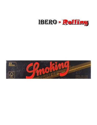 papel smoking negro largo 33 110mm
