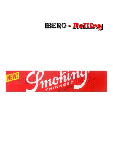 papel smoking thinnest largo 33 110mm