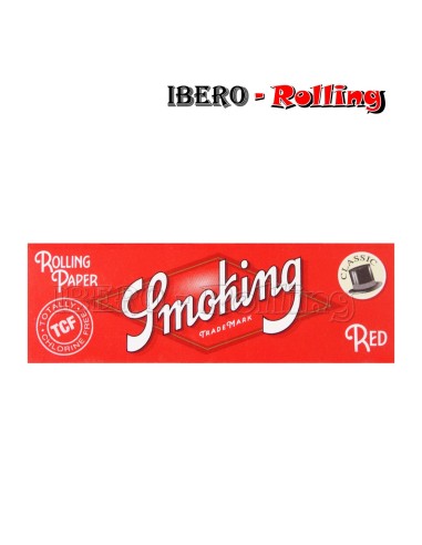 papel smoking rojo 50 70mm