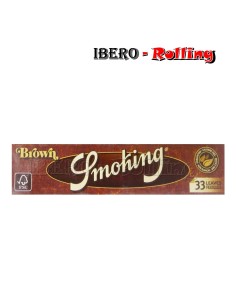 papel smoking marrón largo 33 110mm