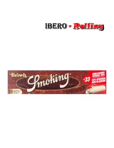papel smoking marrón largo 32 con tips
