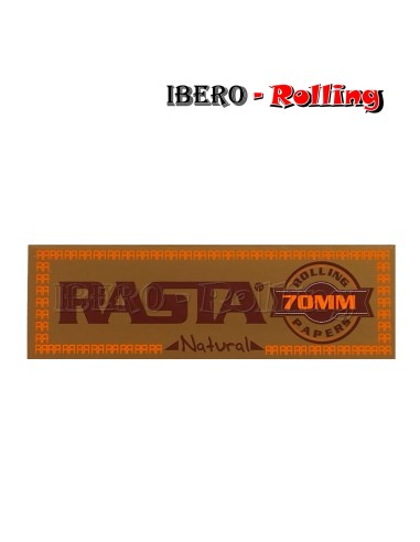 PAPEL RASTA MARRON 50 70MM - CAJA 50 UNI