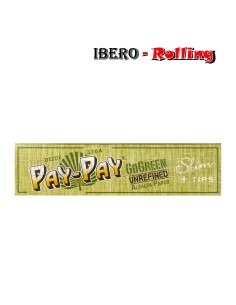 papel pay-pay alfalfa largo 32 110mm + tips