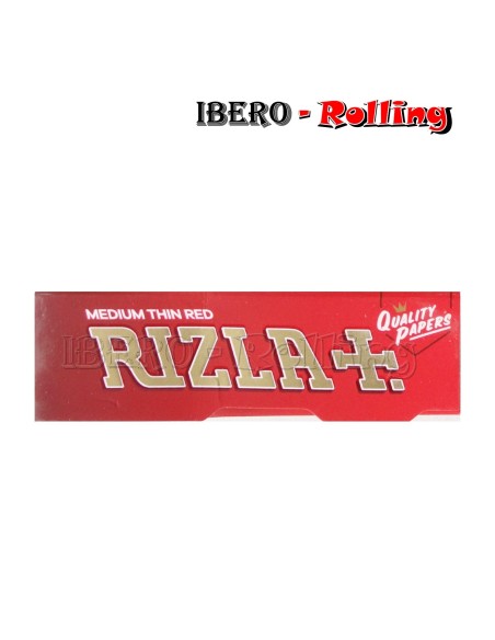 PAPEL RIZLA ROJO CORTO 50 70MM - CAJA 100 UNI