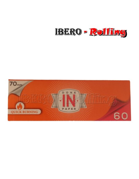 PAPEL IN NARANJA 70MM 60 - CAJA 50 UNI