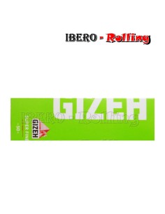 PAPEL GIZEH VERDE CORTO 70MM - CAJA 50 UNI