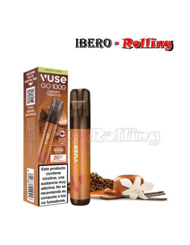 POD DESECHABLE VUSE 1000 TABACO 20MG - CAJA 10 UNI