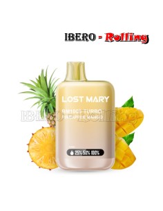 C.DESECHABLE LOST MARY 1000 PINNEAPPLE MANGO 20MG - CAJA 10 UNI