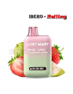C.DESECHABLE LOST MARY 1000 STRAWBERRY GUAVA 20MG - CAJA 10 UNI