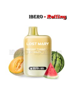 C.DESECHABLE LOST MARY 1000 TRIPLE MELON 20MG - CAJA 10 UNI