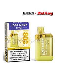 C.DESECHABLE LOST MARY 800 PINNEAPPLE APPLE 20MG - CAJA 10 UNI