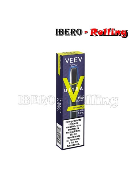C.DESECHABLE VEEV NOW 20MG MANZANA - CAJA 5 UNI