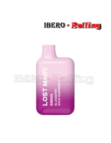 C.DESECHABLE LOST MARY BLUEBERRY SOUR RASPBERRY 20MG - CAJA 10