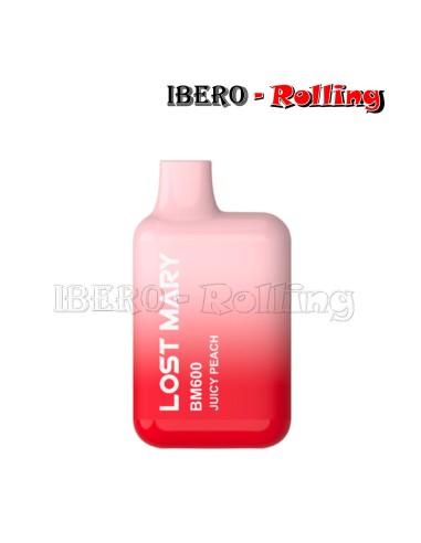 C.DESECHABLE LOST MARY JUICY PEACH 20MG - CAJA 10 UNI