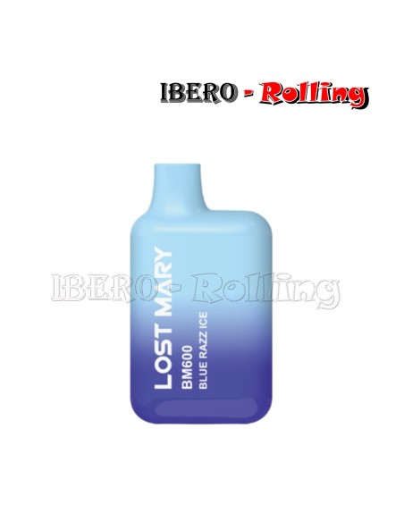 C.DESECHABLE LOST MARY BLUE RAZZ ICE 20MG- CAJA 10 UNI
