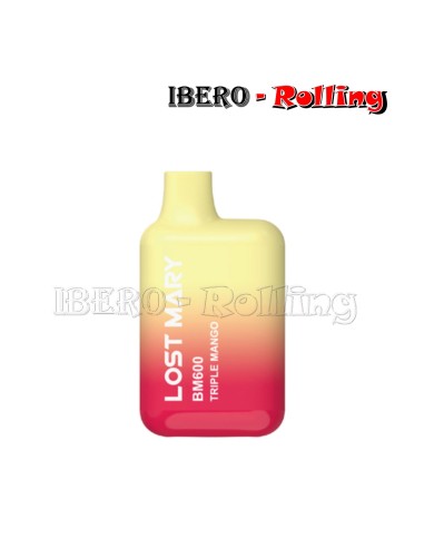C.DESECHABLE LOST MARY TRIPLE MANGO 20MG- CAJA 10 UNI