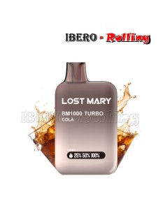 C.DESECHABLE LOST MARY 1000 COLA 20MG - CAJA 10 UNI