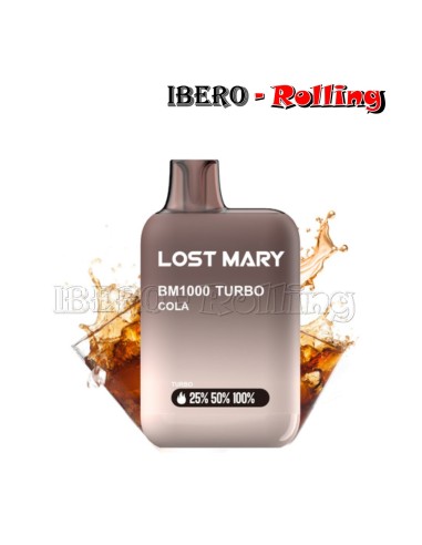 C.DESECHABLE LOST MARY 1000 COLA 20MG - CAJA 10 UNI