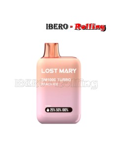 C.DESECHABLE LOST MARY 1000 PEACH 20MG - CAJA 10 UNI